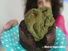 Shit Cake Is Taken by a Birthday Girl